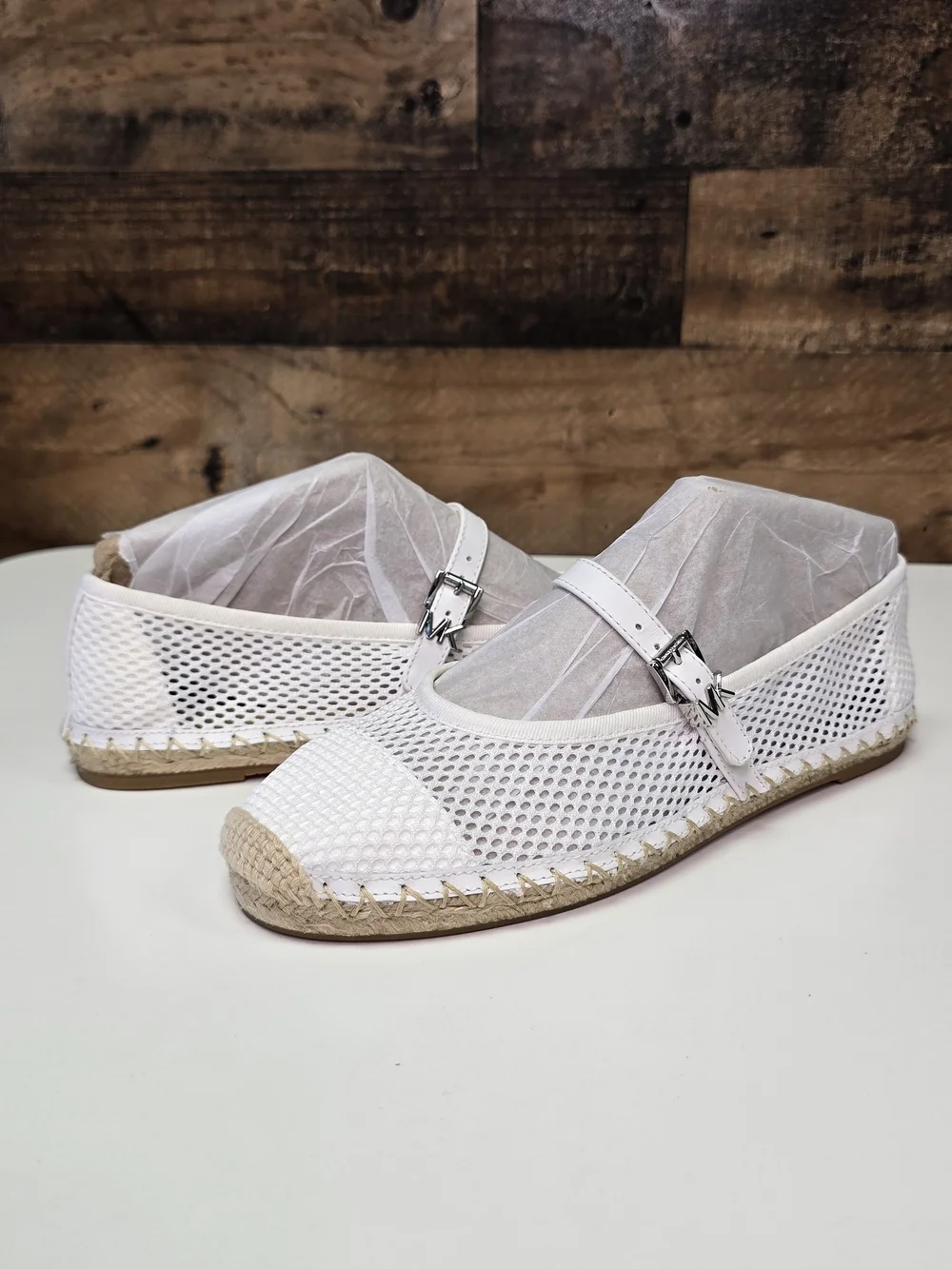 MICHAEL Michael Kors Women's Lynn Ballet Espadrilles Dislpay No Box 7.5M